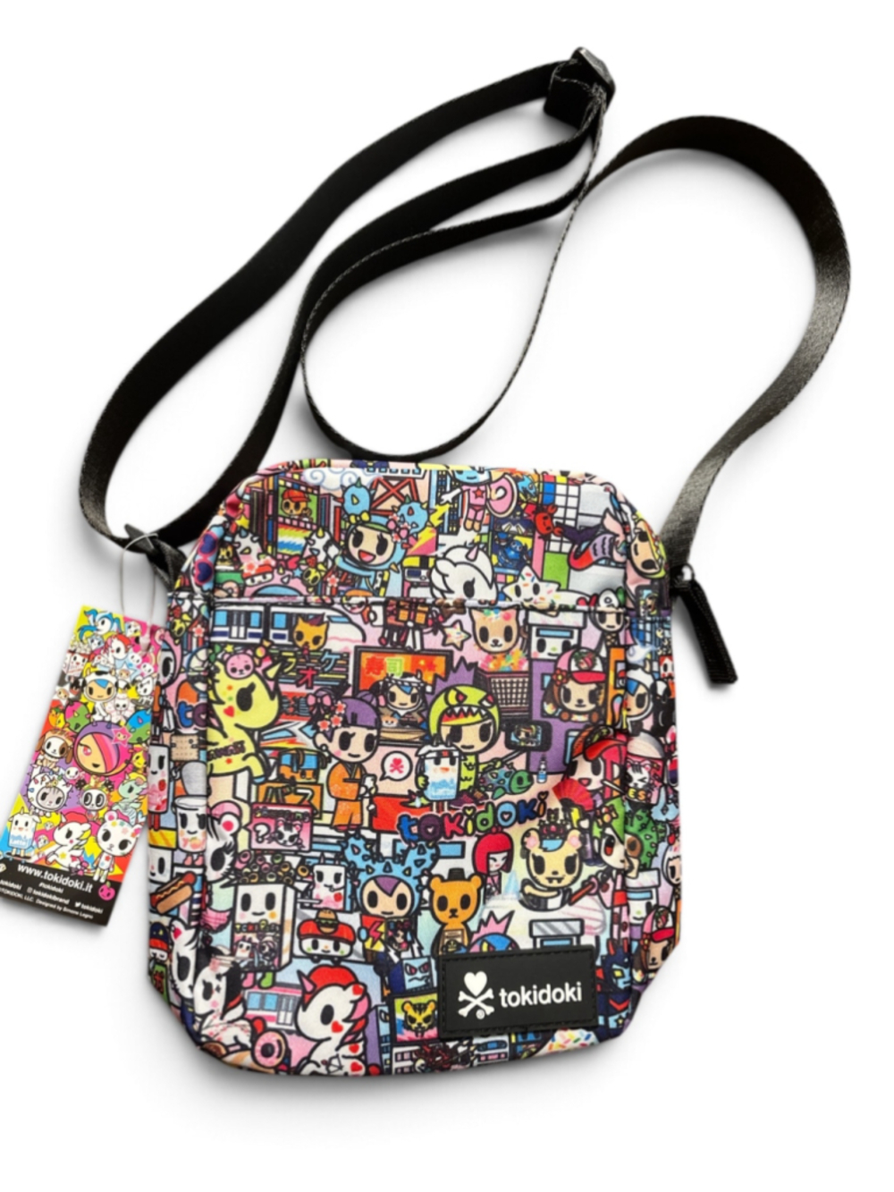 Tokidoki Crossbody Bag Multi-color Black